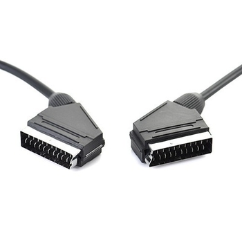 Europski SCART kabel, 21-pinski muški–muški, adapter kabel, bakreno jezgro