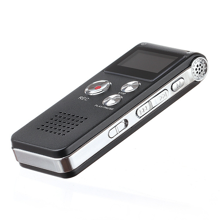 Snimateljsko pero MP3 digitalni player s WAV snimanjem, 20 sati, USB 2.0, dvostruki ugrađeni mikrofon, ručno/glazovno upravljanje