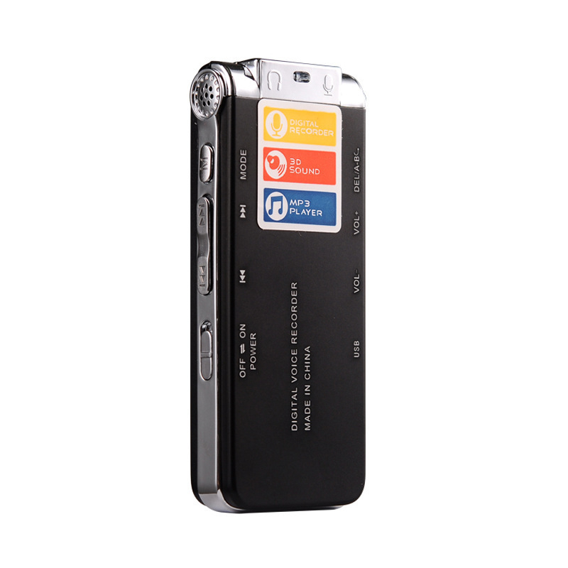 Snimateljsko pero MP3 digitalni player s WAV snimanjem, 20 sati, USB 2.0, dvostruki ugrađeni mikrofon, ručno/glazovno upravljanje