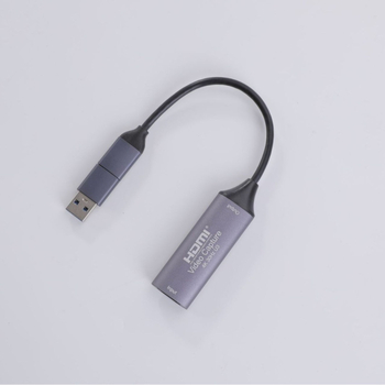 USB 3.0 videokarte ar divām ieejām — 4K atbalsts, USB interfeiss, Windows saderīgs