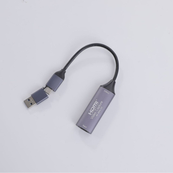 USB 3.0 videokarte ar divām ieejām — 4K atbalsts, USB interfeiss, Windows saderīgs