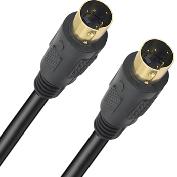 Adapter kabel S-VIDEO, 4-pinski MD4P muški, model YR-AV-36-001, branda Yirui; Vrsta: adapterski kabel; Sučelje: S-VIDEO; Čip: nema