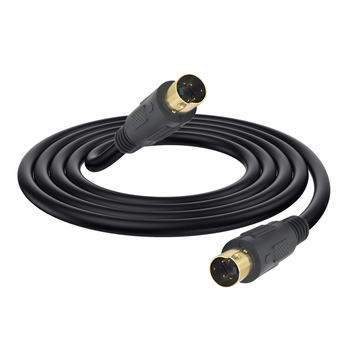 Adapter kabel S-VIDEO, 4-pinski MD4P muški, model YR-AV-36-001, branda Yirui; Vrsta: adapterski kabel; Sučelje: S-VIDEO; Čip: nema