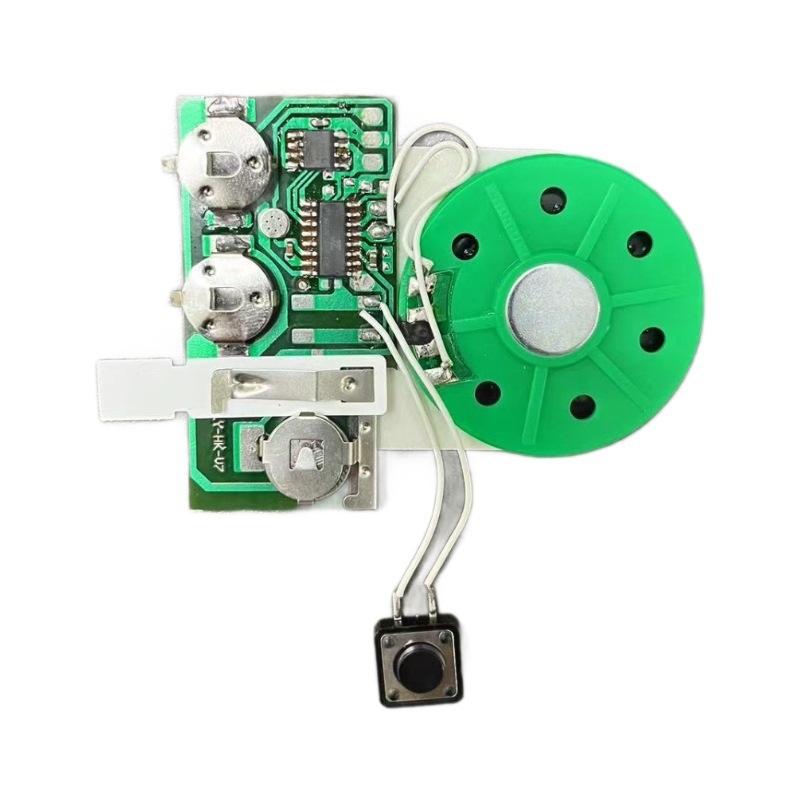 Üdvözlőlaphoz elektronikus hangmodul hangos zenével, nem testreszabható, opp csomagolás, videó útmutató elérhető