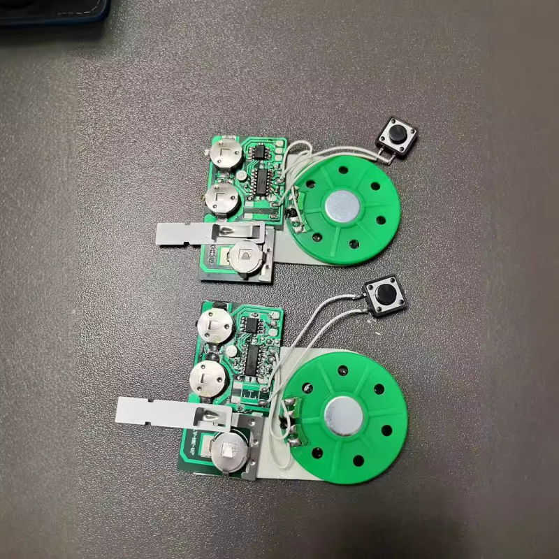 Üdvözlőlaphoz elektronikus hangmodul hangos zenével, nem testreszabható, opp csomagolás, videó útmutató elérhető