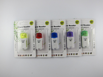Čitač kartica 4-u-1, USB 2.0 visoko brzinsko sučelje, podržava SD i TF kartice