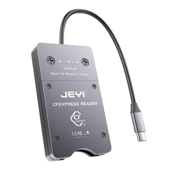 Високоскоростен четец за карти USB 3.2 Gen2 Type-C, модел CFE-B, корпус от магнезиево-алуминиев сплав, тегло 90 g