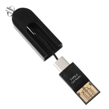 Type-C ja USB-A TF-kaardi lugeja OTG-iga, 2-ühes, USB 2.0