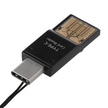 Type-C ja USB-A TF-kaardi lugeja OTG-iga, 2-ühes, USB 2.0