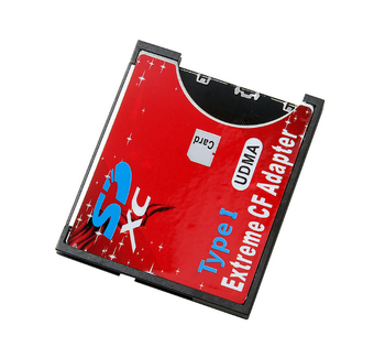 SD–CF kaardikaardi adapter DSLR-i jaoks – Type I õhuke kaardikaardi kaas, USB 1.1, SD/TF tugi, OEM saadaval