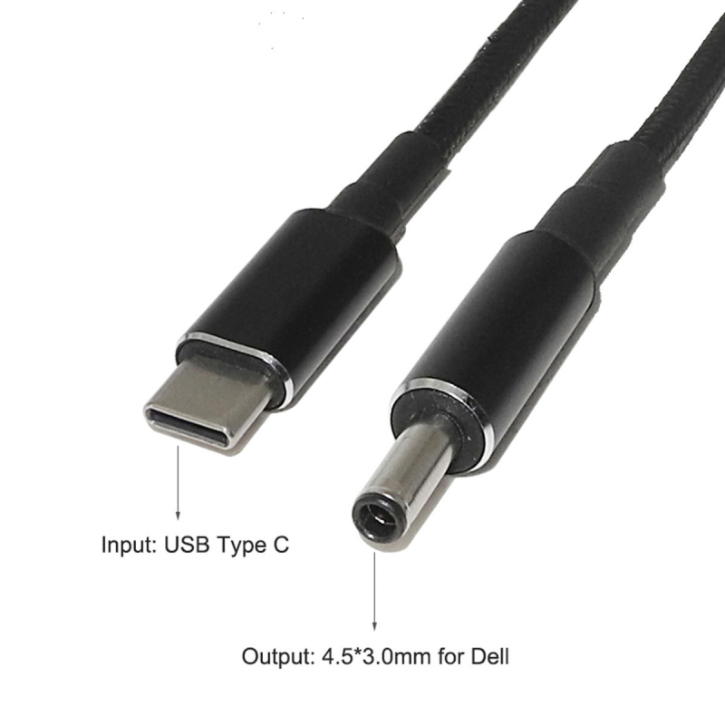 No lianxin Dell suderinamas PD Type-C į DC kabelis planšetėms, USB 1.1, įmontuota montavimo, svoris 0.086 kg