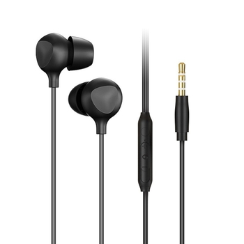 Laidinės žaidimų ausinės su 60 mm garsu skleidėju, 3,5 mm kištuku, 1,2 m kabeliu, įmontuotas mikrofonas, minkšti silikono antgaliai