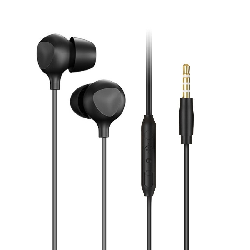 Laidinės žaidimų ausinės su 60 mm garsu skleidėju, 3,5 mm kištuku, 1,2 m kabeliu, įmontuotas mikrofonas, minkšti silikono antgaliai