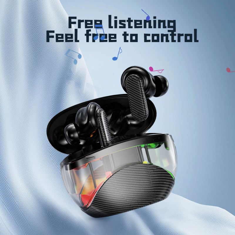 Bežične Bluetooth slušalice u uhu s ANC-om, BT 5.3, domet 10 m, do 8 sati rada, stereo