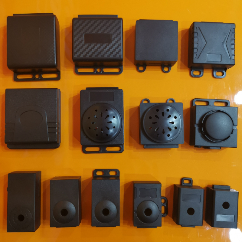 ABS пластмасов корпус за алармен модул за мотоциклети и електрически превозни средства (материал: ABS пластмаса; класификация: алармен корпус; подходящ за мотори и EV)