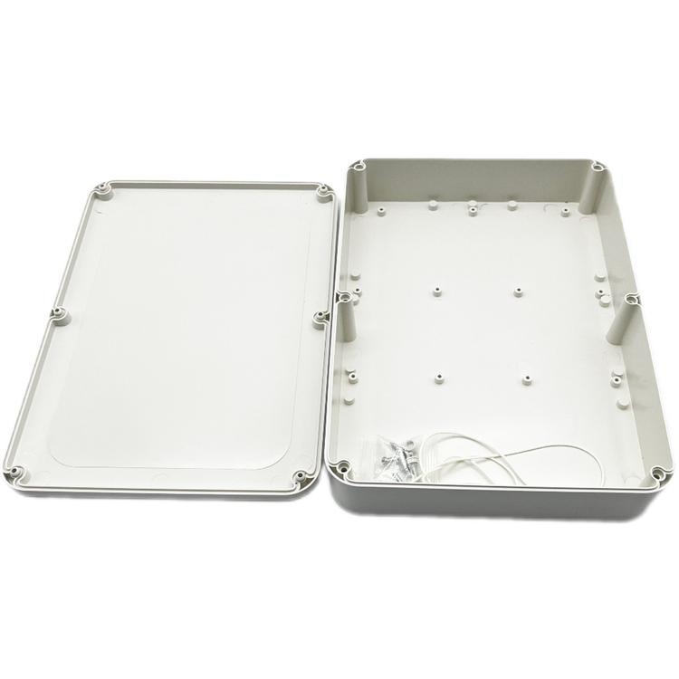 ABS inžinerinės klasės plastikinė vandeniui atspari dėžutė litijų baterijai laikyti ir elektroninės stebėjimo plokštės korpusas Hua Rui Dongsheng