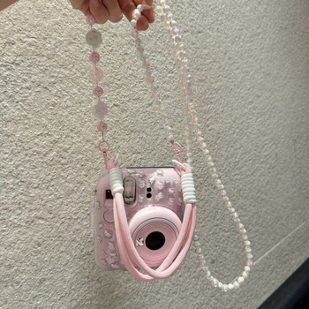 Mini12 dėklas Instax: Corduroy audinys, plastinis dangtelis