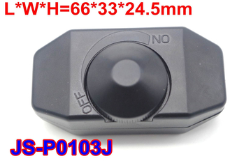 LED dimmerio korpusas su laidiniu svirties valdikliu, ABS plastmasos jungiklio dėžutė