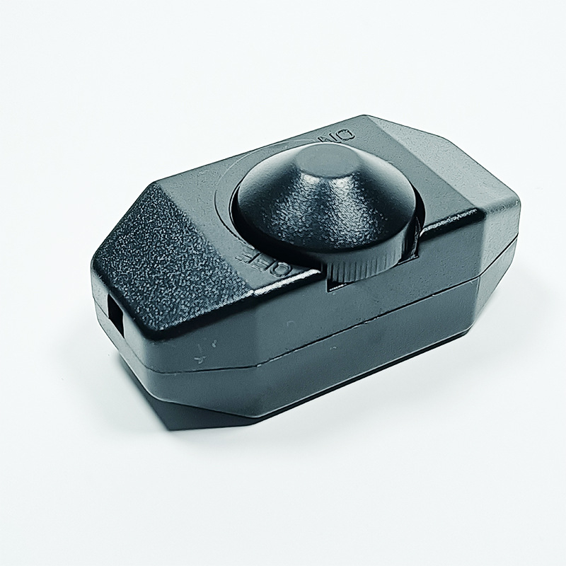 LED dimmerio korpusas su laidiniu svirties valdikliu, ABS plastmasos jungiklio dėžutė