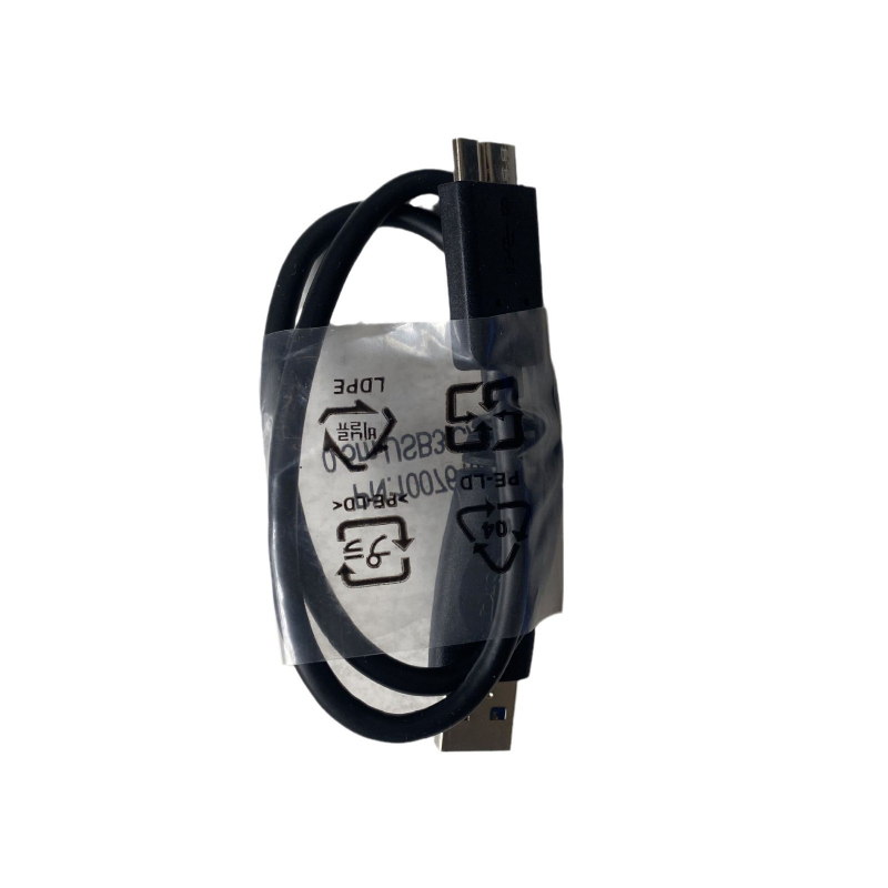 USB 3.0 Micro-B datu kabelis ārējiem HDD korpusiem, vara vadītājs, garums 0,45 m