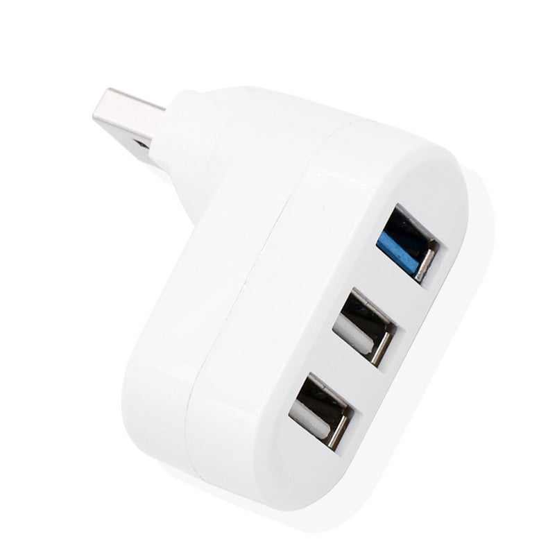 Hub USB 3.0 rotativ, 3 porturi: 1× USB 3.0 + 2× USB 2.0, interfață USB 3.0, fără sursă externă, model NC-14