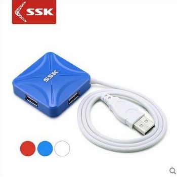 SHU027 USB 2.0 4-portni hub, 1 na 4, USB razdjelnik za prijenosno računalo
