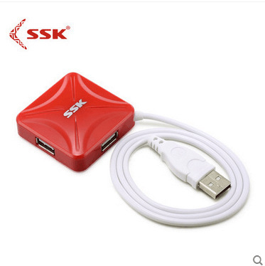 SHU027 USB 2.0 4-portni hub, 1 na 4, USB razdjelnik za prijenosno računalo
