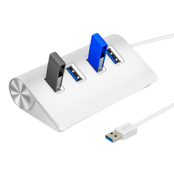 Metalen USB 3.0 proširivački hub s 4 porta OTG konverter za laptop