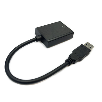 USB na HDMI adapter USB 3.0, HDMI ženski priključak, 10 cm kabel, bez napajanja