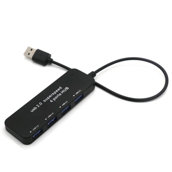 USB 2.0 hub s do 4 priključaka, kabel 0,3 m, visoka brzina prijenosa podataka