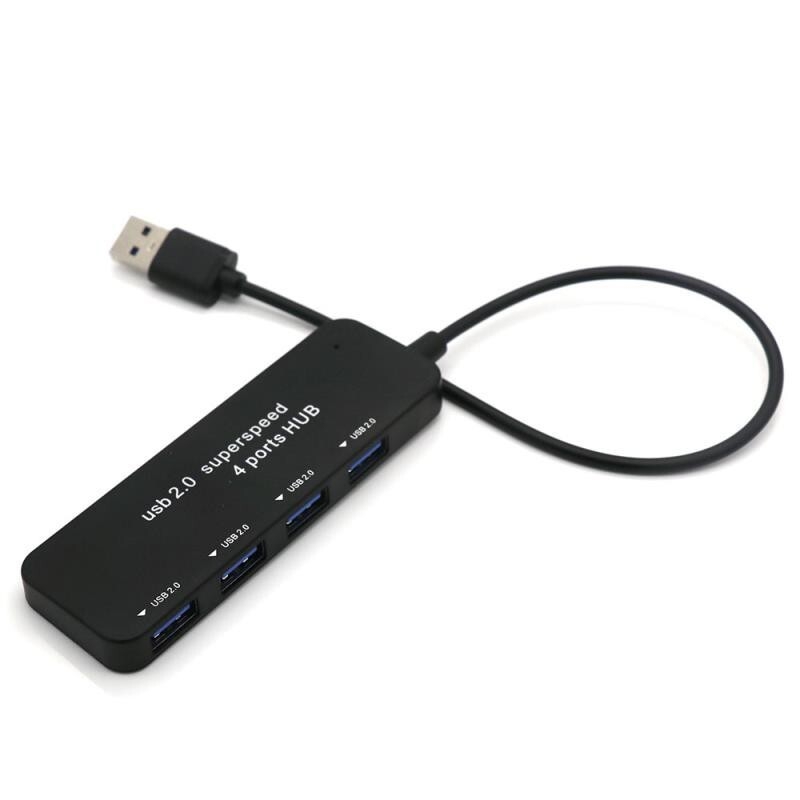 USB 2.0 hub s do 4 priključaka, kabel 0,3 m, visoka brzina prijenosa podataka
