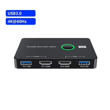 USB KVM prekidač 4x4 USB 3.0, HDMI proširenje, 1 m kabel