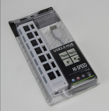 2.0 USB hub visoke brzine s 7 portova, USB splitter, proširenje HUB s neovisnim prekidačem