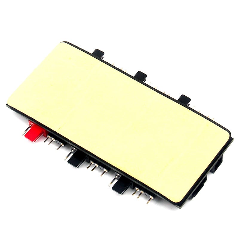 ARGB hub 4-pin ventilátorokhoz, PWM 1-6 csatorna, 5V 3-pin RGB, Lightning interfész