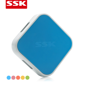 SSK SHU030 šareni USB hub, 4 priključka, razdjelnik/proširivač, kabel duljine 1,2 m