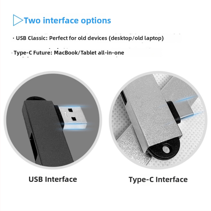 Notebook USB-C docking hub z hliníkovej zliatiny, 4-port USB 3.0