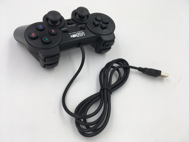 USB gamepad, kabelski kontroler u PS2 stilu za PC, model 208, 190 g