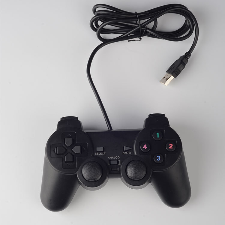 USB gamepad, kabelski kontroler u PS2 stilu za PC, model 208, 190 g