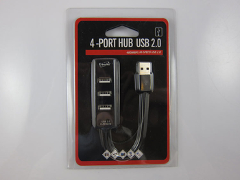 A047 4-портов USB 2.0 хъб, поддръжка на 1TB твърд диск, USB разделител, без външно захранване