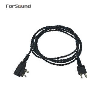 Baotong Spojni kabel za slušni aparat, bakreno jezgro, dvostruki vodič, pakiranje 50 kom