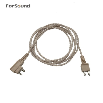 Baotong Spojni kabel za slušni aparat, bakreno jezgro, dvostruki vodič, pakiranje 50 kom