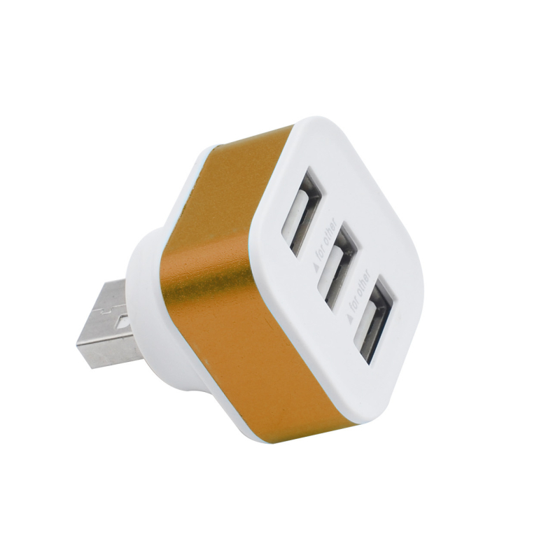 USB 2.0 3-портов USB хъб разширител, захранван през шината