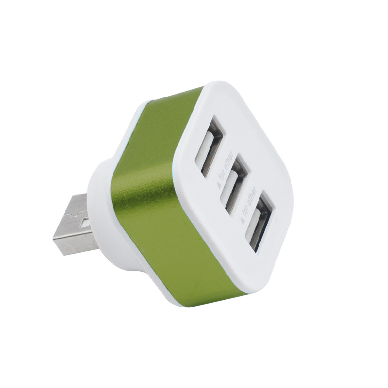 USB 2.0 3-портов USB хъб разширител, захранван през шината