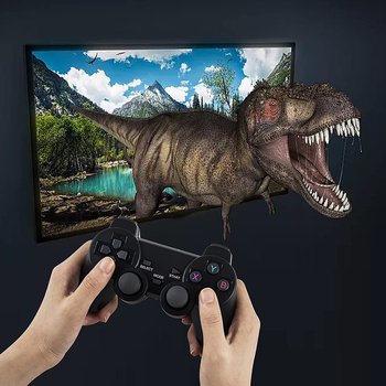 M8 bežični gamepad 2.4G za dva igrača, USB sučelje, vibracija, kompatibilan s M8 igraćom konzolom