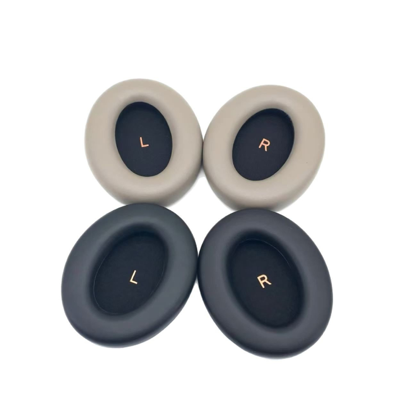 Husă din piele pentru căști Sennheiser Momentum 4.0 Wireless, piele sintetică, instalare ușoară, compatibilă cu Momentum 4.0