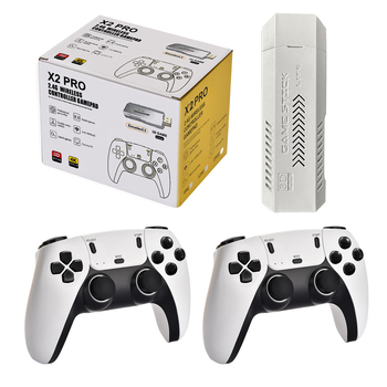 X2PRO HDMI TV-s játékkonzol, 4K, vezeték nélküli 2.4G, memória 64/128/256GB, nyílt forráskódú OS