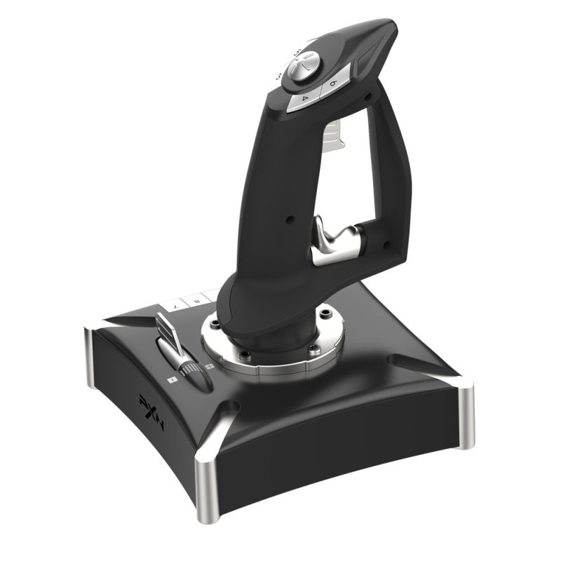PXN-2119pro Τζόιστικ Πτήσεων με Δόνηση, USB, ABS, 3 kg, Προσομοιωτής Πτήσεων