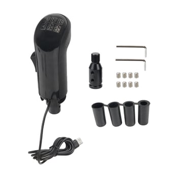 Versenyjátékok szimulátorához készült sebességváltó fej – USB, modell SK-1117, kompatibil Logitech G29/G27/G25/G923, ABS + alumínium ötvözet, 0,5 kg