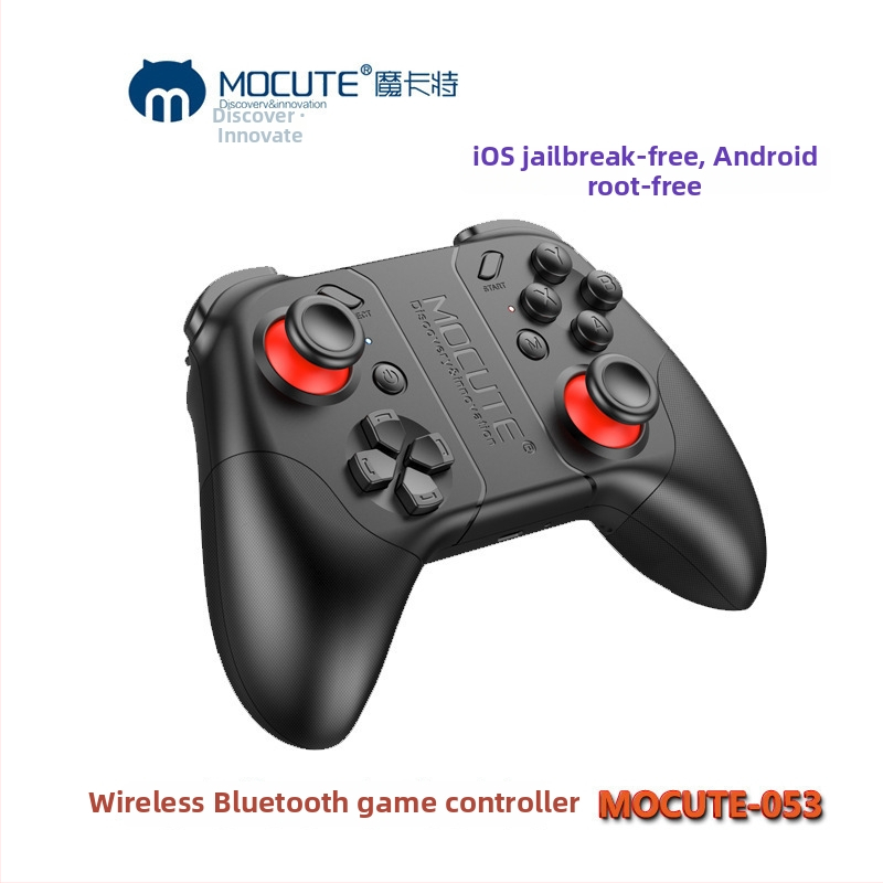 Mocute 053F bezvadu Bluetooth spēļu kontrolieris Android un iOS, USB interfeiss, bez vibrācijas