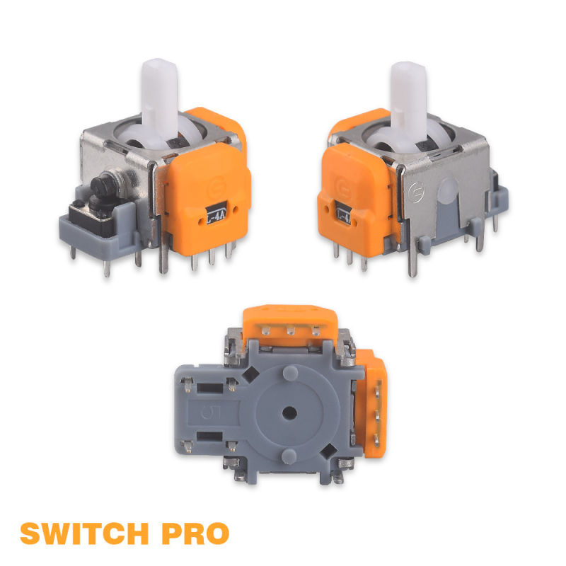 Joystick s Hallovim senzorom za popravak — paket 10 komada, ABS materijal, kalibrabilan, kompatibilan s PS5